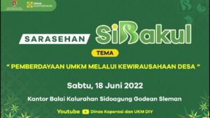 SARASEHAN SIBAKUL (PEMBERDAYAAN UMKM MELALUI KEWIRAUSAHAAN DESA)