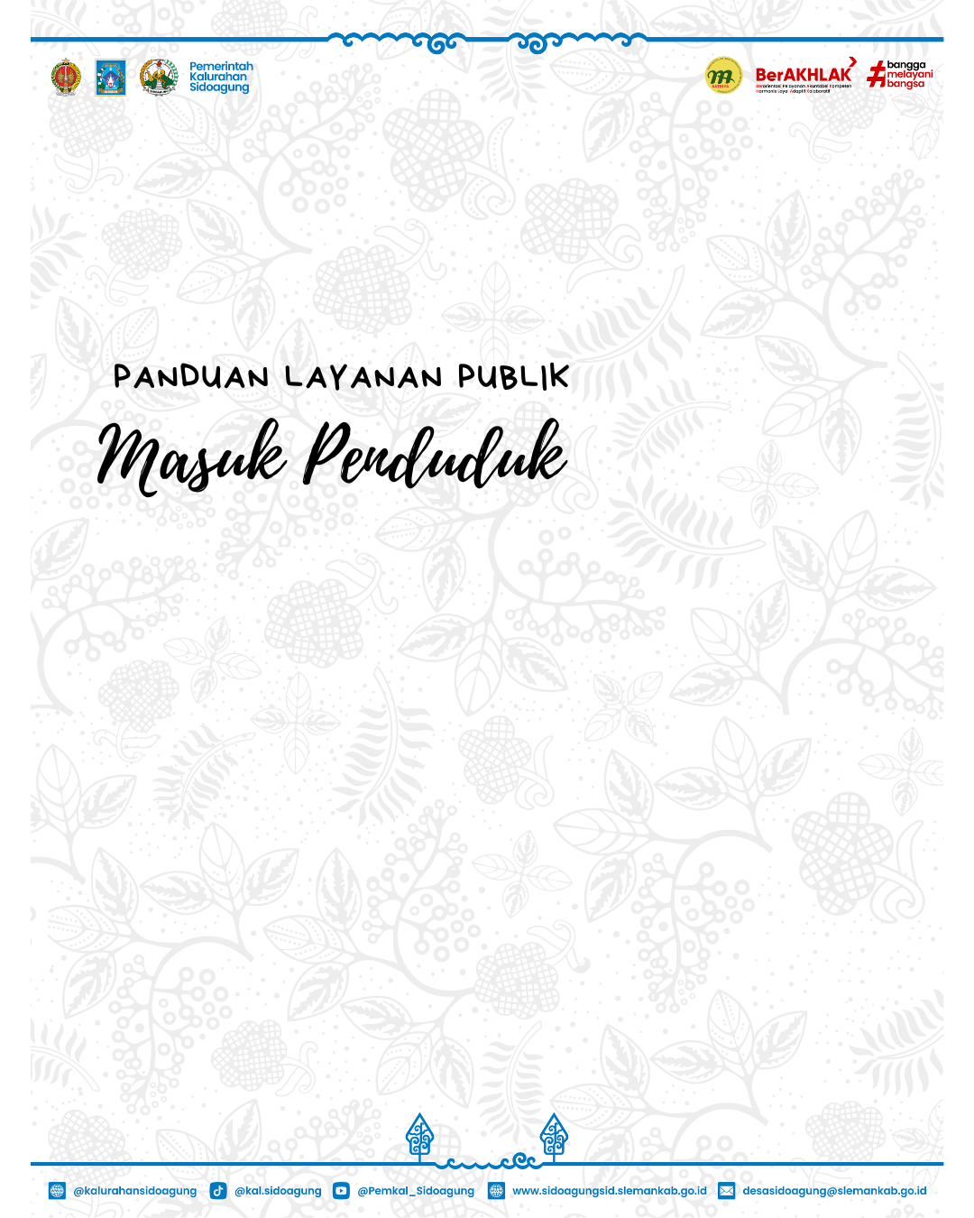 MASUK PENDUDUK