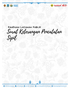 PENERBITAN SURAT KETERANGAN PENCATATAN SIPIL