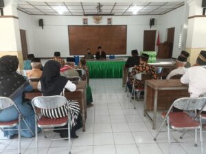 PEMBINAAN PETUGAS PELAYAN DESA ( PENGASUH AGAMA, ROIS, DAN TOKOH AGAMA )