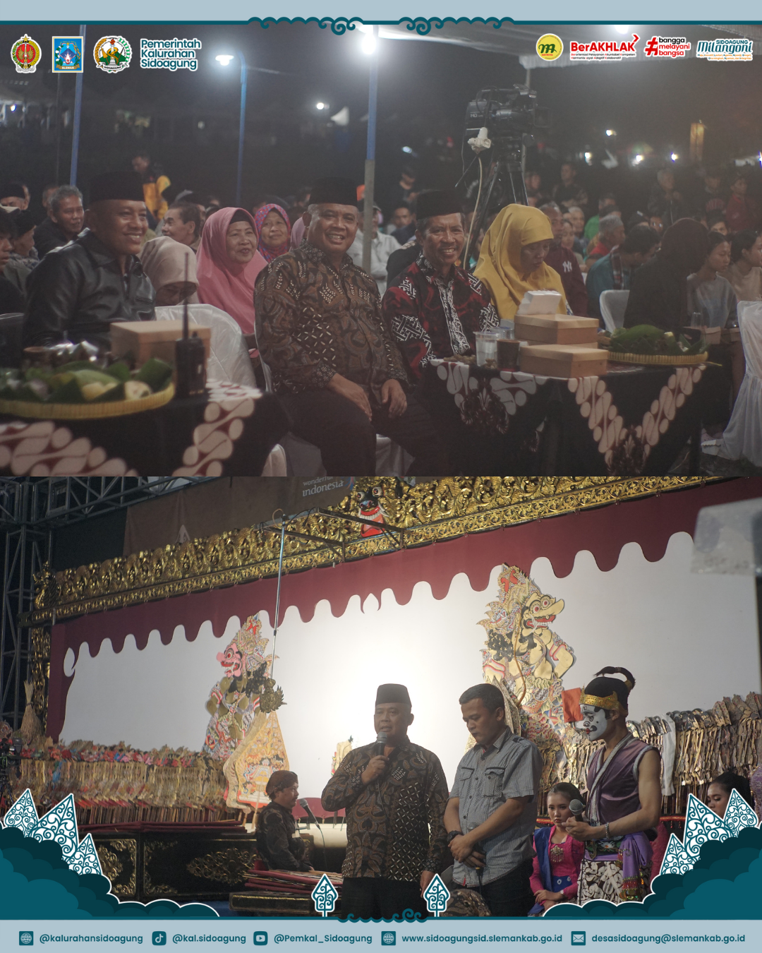 PAGELARAN WAYANG KULIT MERTI DUSUN GENITEM SIDOAGUNG GODEAN