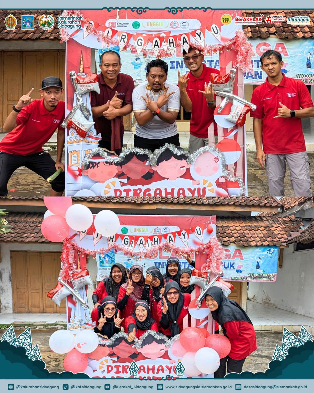 SIDOAGUNG MENDADAK LOMBA 17-AN