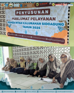 PENYUSUNAN MAKLUMAT PELAYANAN KALURAHAN SIDOAGUNG